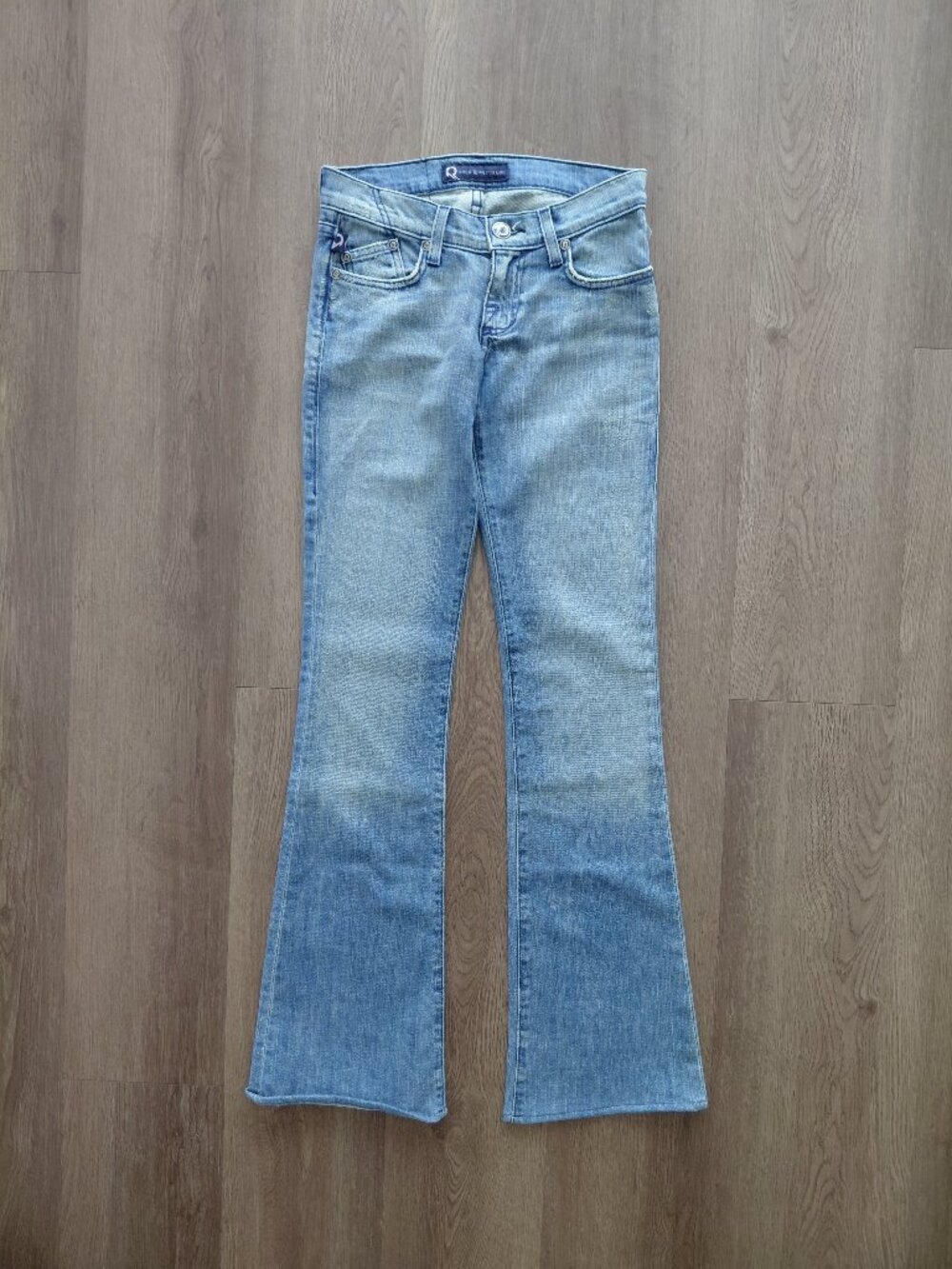Rock & Republic Y2K Washed Jeans | Women's 24 | 32" Inseam | Wide Leg